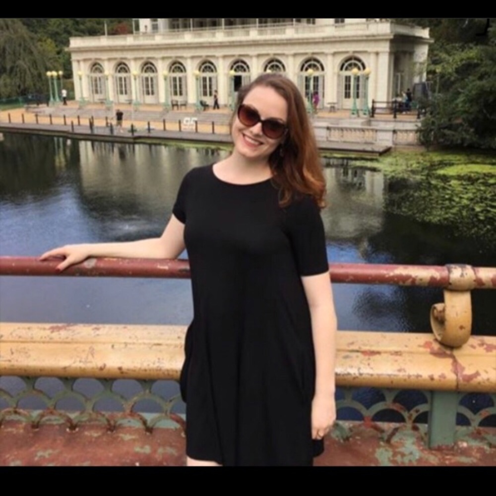 Agnes and Dora XS black swing tunic